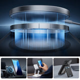 iPhone 16 ESR Classic Pro Set HaloLock m. Bak Deksel & Skjermbeskyttelsesglass – MagSafe Kompatibel – Matt Svart