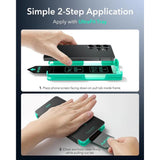 Samsung Galaxy S25 Ultra ESR Armorite Skjermbeskyttelse Herdet Glass med Monteringsboks - 2 stk. - Gjennomsiktig