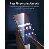 Samsung Galaxy S25 Ultra ESR Armorite Skjermbeskyttelse Herdet Glass med Monteringsboks - 2 stk. - Gjennomsiktig