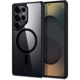 ESR Samsung Galaxy S25 Ultra Classic Hybrid Deksel - MagSafe Kompatibel - Gjennomsiktig / Svart