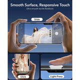 ESR iPhone 16 Pro Classic Hybrid Deksel med Camera Control-Knapp - MagSafe Kompatibel - Gjennomsiktig / Svart