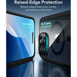 ESR iPhone 16 Pro Classic Hybrid Deksel med Camera Control-Knapp - MagSafe Kompatibel - Gjennomsiktig / Svart