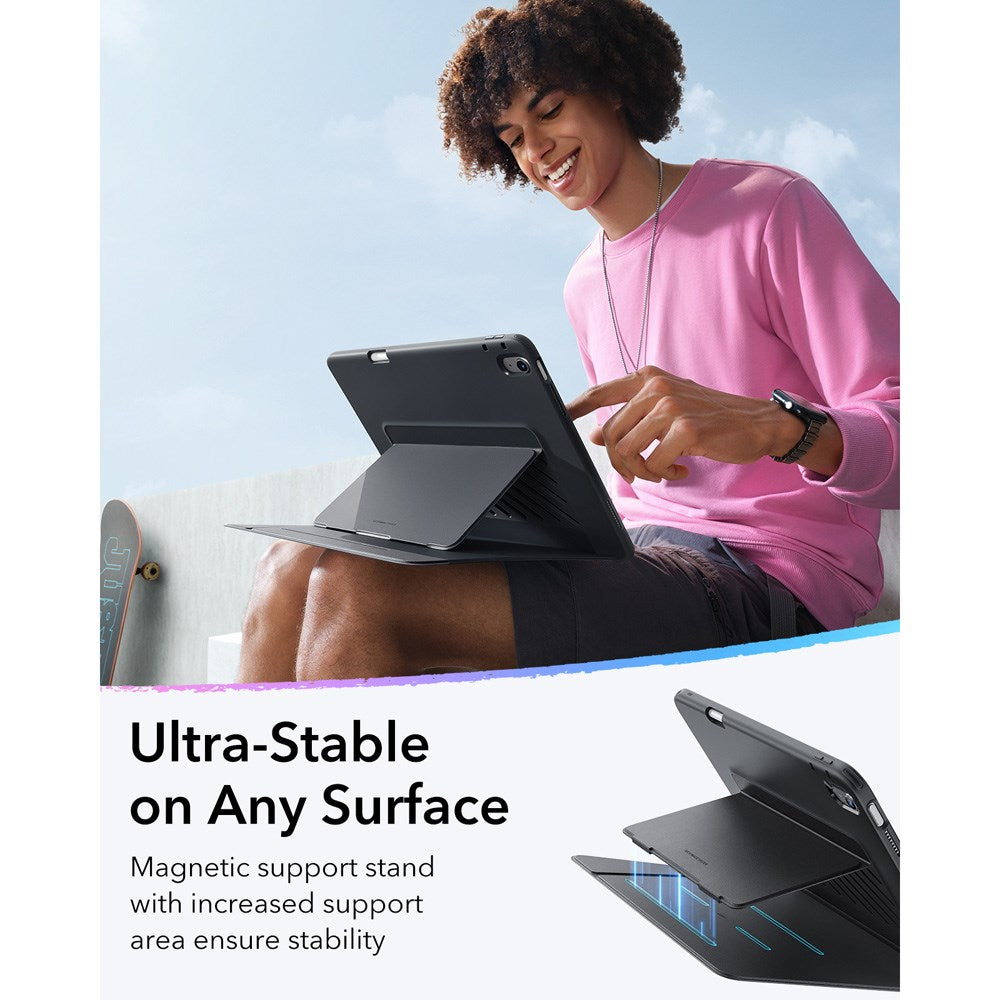 iPad Air 13" (2026 / 2025 / 2024) ESR Flip Hybrid Deksel - Svart