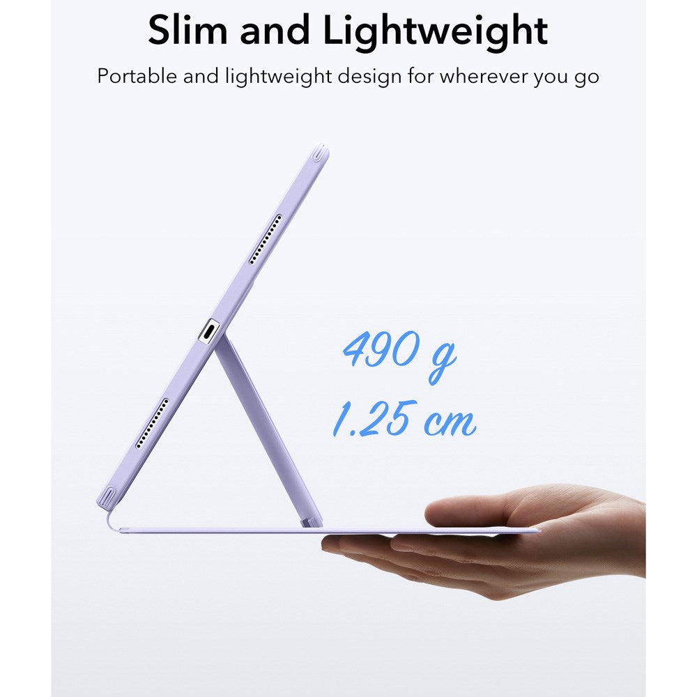 iPad Air 13" (2025 / 2024) ESR Flip Hybrid Deksel - Lilla