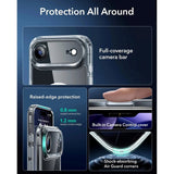 ESR iPhone Air Classic Hybrid Deksel med Kamerakontrollknapp – MagSafe Kompatibel – Gjennomsiktig