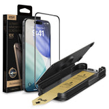 iPhone 17 / 16 Pro ESR UltraFit Armorite Pro Herdet Skjermbeskyttelsesglass - Gjennomsiktig / Svart Kant