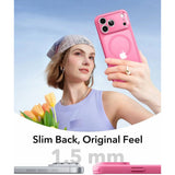 ESR iPhone 17 Pro Classic Hybrid Deksel med Kamerakontrollknapp – MagSafe Kompatibel – Matt Rosa