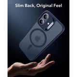 ESR iPhone 17 Classic Hybrid Deksel med Kamerakontrollknapp – MagSafe Kompatibel – Matt Blå