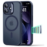 ESR iPhone 17 Classic Hybrid Deksel med Kamerakontrollknapp – MagSafe Kompatibel – Matt Blå