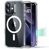 iPhone 17 ESR Classic Hybrid Set m. Bak Deksel & Herdet Skjermbeskyttelsesglass - MagSafe Kompatibel - Gjennomsiktig