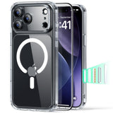 iPhone 17 Pro ESR Classic Hybrid Set m. Bak Deksel & Herdet Skjermbeskyttelsesglass - MagSafe Kompatibel - Gjennomsiktig
