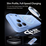 iPhone 18 Pro / 17 Pro ESR Classic Hybrid Deksel - MagSafe Kompatibel - Blå