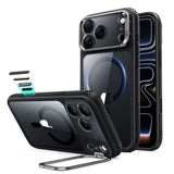 iPhone 18 Pro / 17 Pro ESR Classic Hybrid Kickstand Deksel - MagSafe Kompatibel - Svart