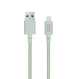 Native Union Belt Kabel USB-A til Lightning med Skinnspende 1.2 meter - Sage