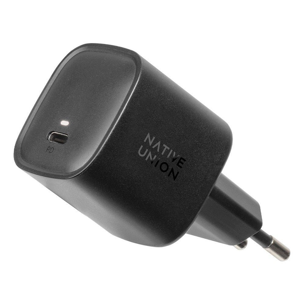 Native Union 30W Vegglader GaN Fast Charger m.USB-C - Svart