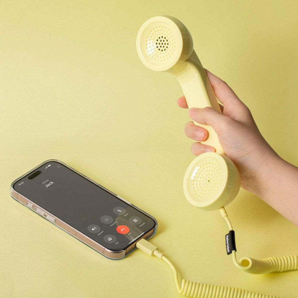 Native Union Pop Phone m. USB-C - Lemon