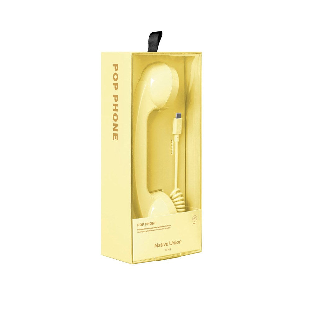 Native Union Pop Phone m. USB-C - Lemon