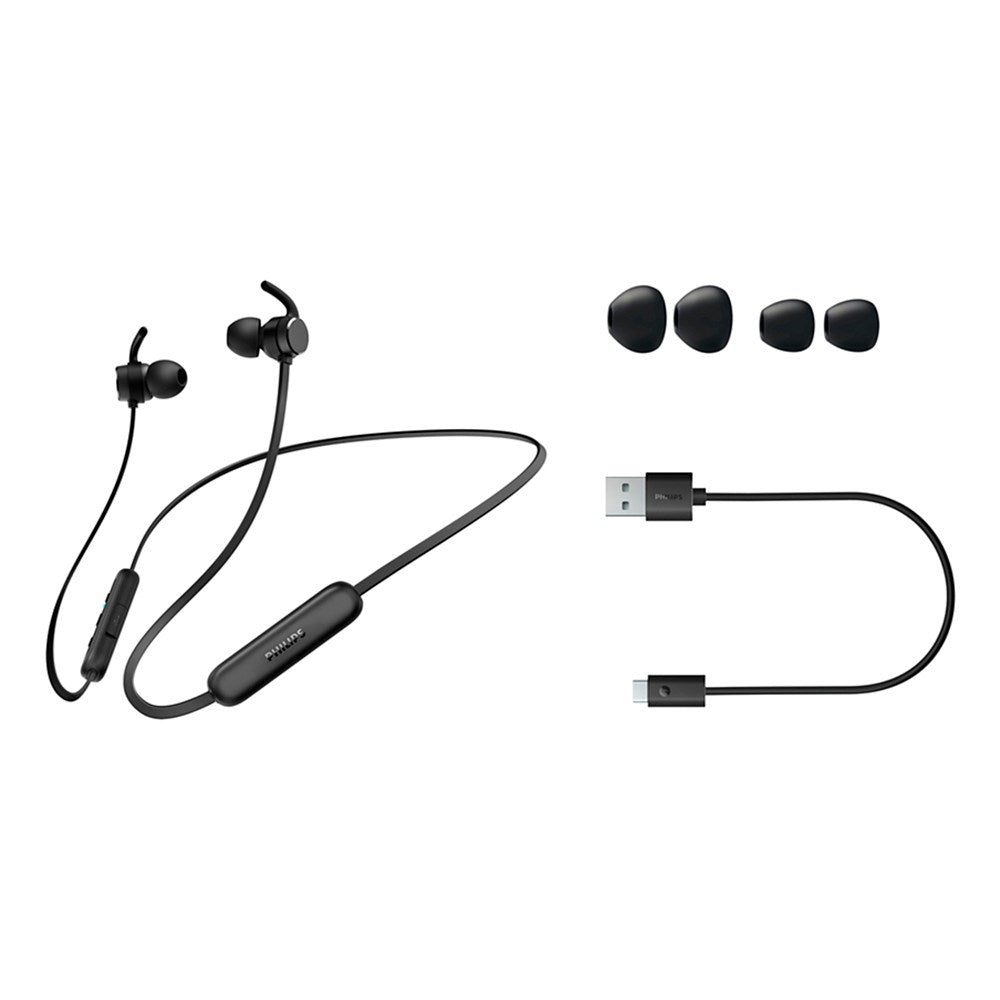 Philips In-Ear Hodetelefoner med Bluetooth – Svart