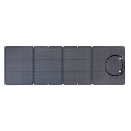 Ecoflow 110W Bærbart Solcellepanel - Svart