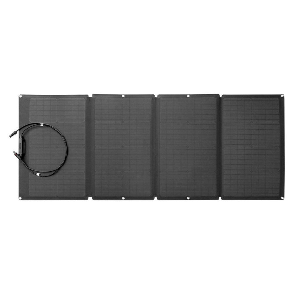 Ecoflow 160W Bærbart Solcellepanel - Svart