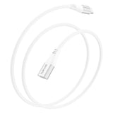 4smarts USB-C Forlengelseskabel - 1.5m - Hvit
