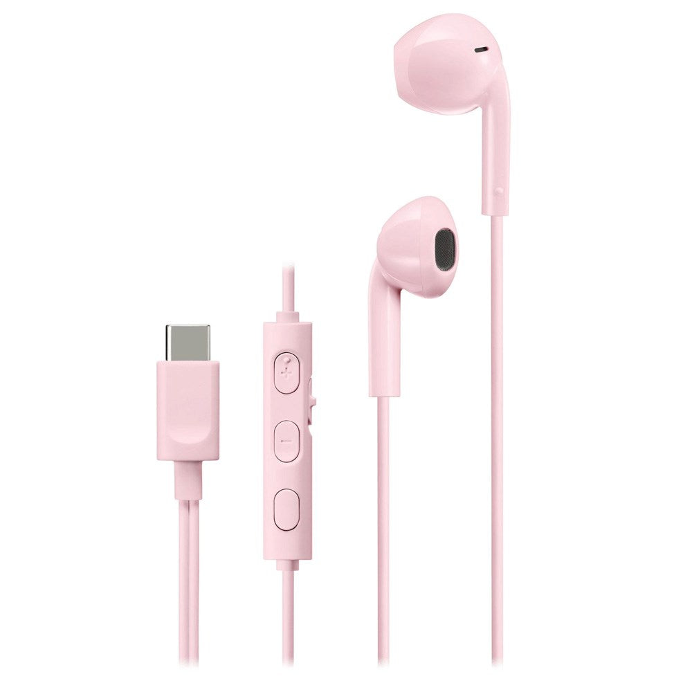 JVC HA-FR17UC In-Ear Hodetelefoner m. USB-C & Mikrofon - Rosa