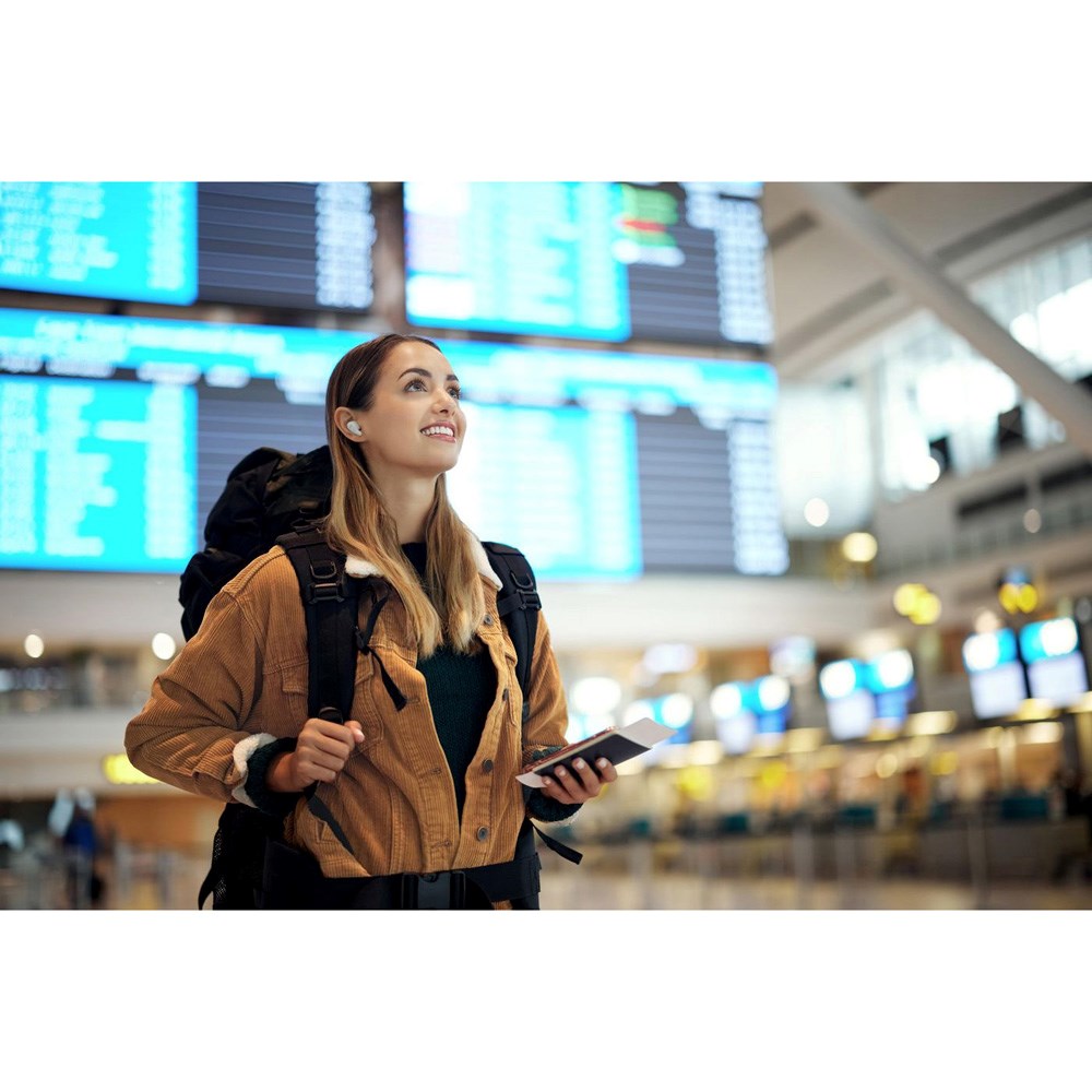 JVC Gumy HA-A23T True Wireless In-Ear Hodetelefoner - Active Noise Cancelling - Hvit