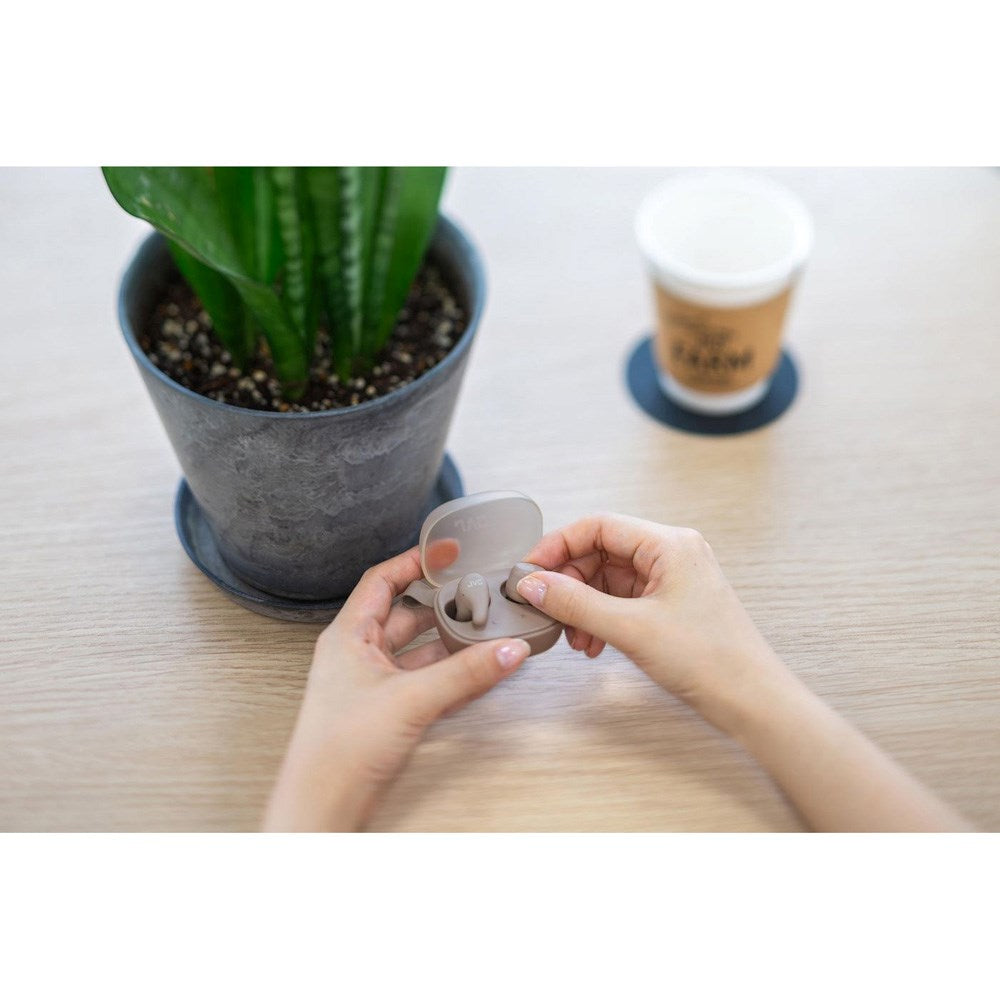 JVC Gumy HA-A23T True Wireless In-Ear Hodetelefoner - Active Noise Cancelling - Beige