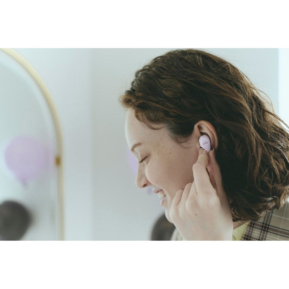 JVC Gumy HA-A23T True Wireless In-Ear Hodetelefoner - Active Noise Cancelling - Rosa