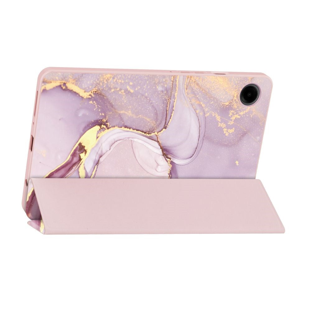 Samsung Galaxy Tab A9 Tech-Protect Smartcase Deksel Tri-fold - Marble