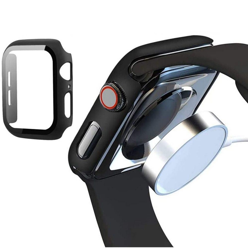 Apple Watch Tech-Protect DEFENSE360 Smartwatch-deksel med skjermbeskytter -SE/6/5/4 (44mm) - Gjennomsiktig