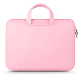 Tech-Protect Neopren MacBook / Laptop Sleeve 13-14" m. Håndtak og Ekstra Rom (34 x 25 cm) - Rosa