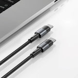 Tech-Protect Ultraboost USB-C til USB-C Kabel 100W/5A 3m - Svart