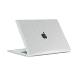 MacBook Air 15 M2/M3 (2023-2024) - Tech-Protect Smartshell Deksel - Glitter Clear