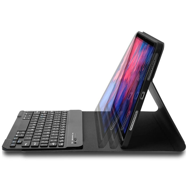 Lenovo Tab M10 Plus (3. Gen) 10.6" (TB-125F/128F) Tech-Protect Keyboard Deksel Med Pencil Holder - Engelsk Layout - Svart