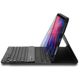 Lenovo Tab M10 Plus (3. Gen) 10.6" (TB-125F/128F) Tech-Protect Keyboard Deksel Med Pencil Holder - Engelsk Layout - Svart