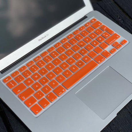 Philbert MacBook Keyboard Deksel m. Nordisk Tastatur - Oransje