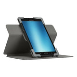 Universell Kunstskinn Flip Deksel 7-8.5" Targus SafeFit m. Stativfunksjon  - Svart