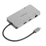 Targus 100W USB-C Hub Dokkingstasjon - Sølv