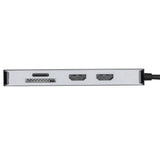Targus 100W USB-C Hub Dokkingstasjon - Sølv