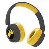 Trådløst Barne On-Ear Hodesett Maks. 95dB - 3-7 år - Batman - Svart / Gul