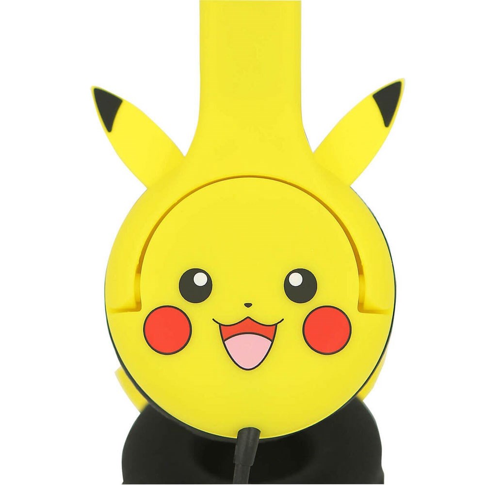 Pikachu OTL On-Ear Hodetelefoner for Barn med 3D-Ører – Maks. 85dB - Gul