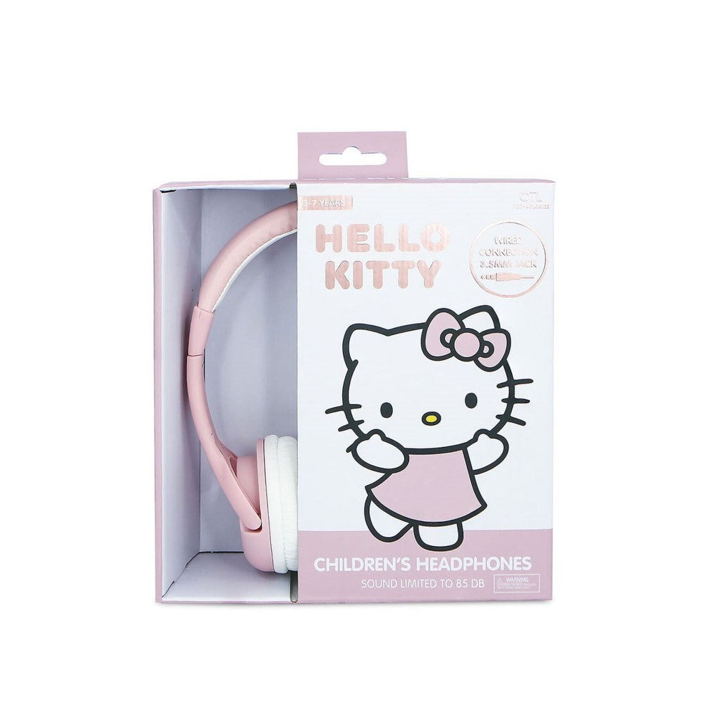 Hello Kitty OTL On-Ear Hodetelefoner for Barn med Jackplugg – Maks. 85dB - Rosa