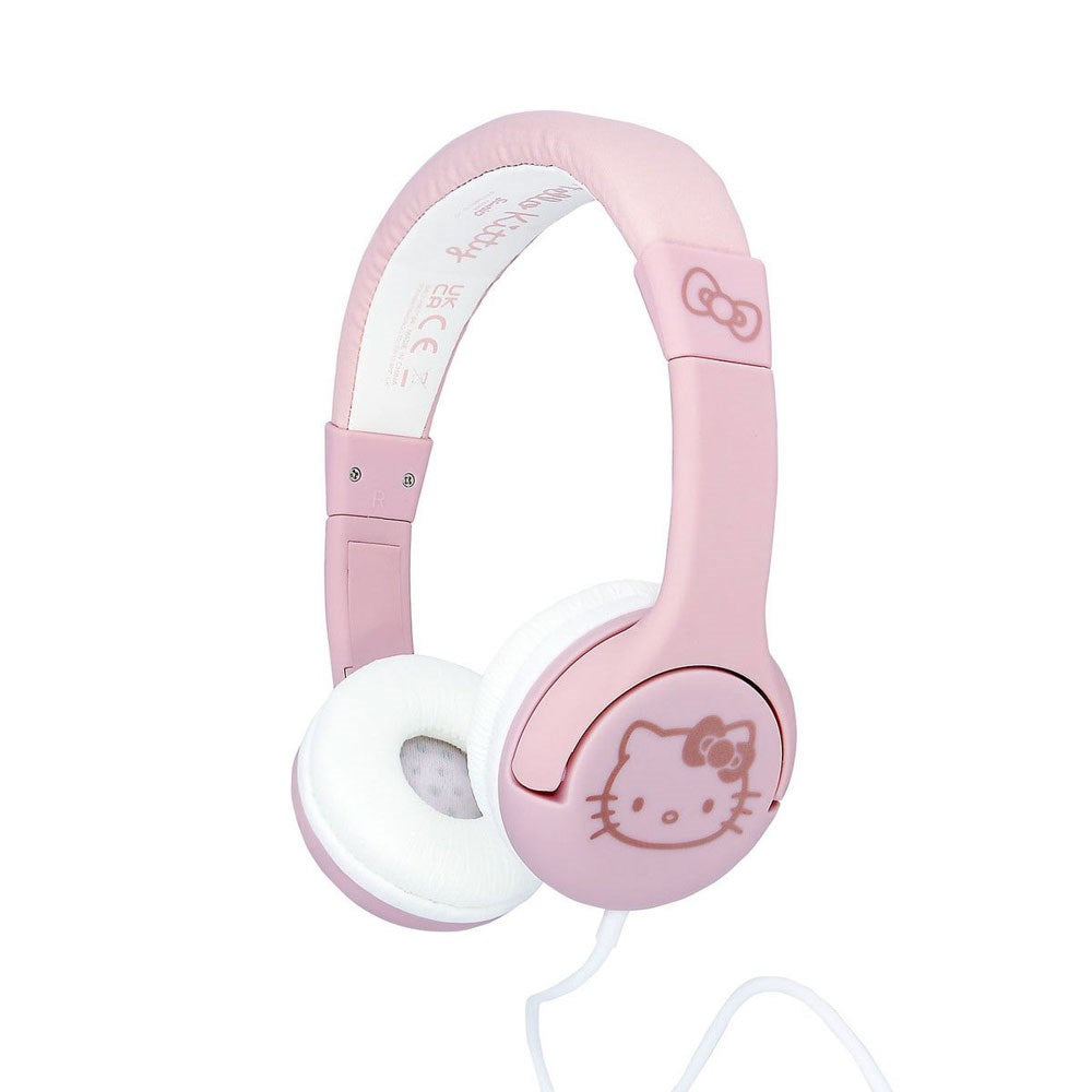 Hello Kitty OTL On-Ear Hodetelefoner for Barn med Jackplugg – Maks. 85dB - Rosa