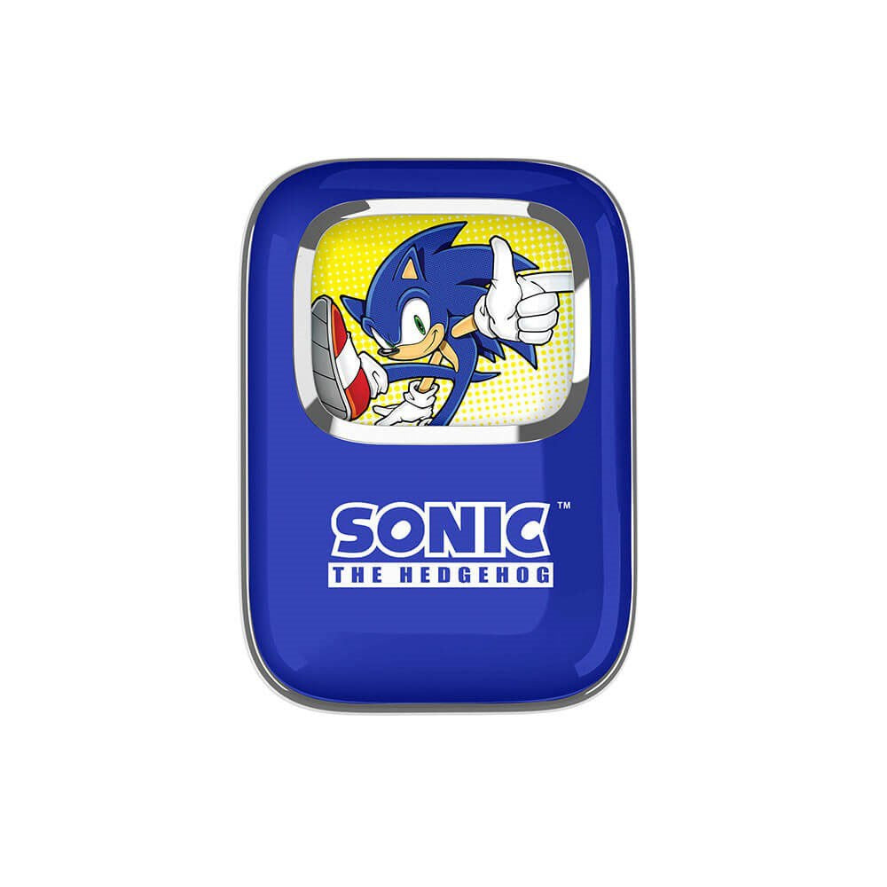 SONIC the Hedgehog OTL True Wireless In-Ear Hodetelefoner med Skyvbart Ladeetui - Blå