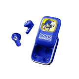 SONIC the Hedgehog OTL True Wireless In-Ear Hodetelefoner med Skyvbart Ladeetui - Blå