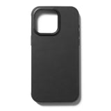 Mujjo iPhone 15 Pro Max Leather Shield Cover - MagSafe-Kompatibel - Svart