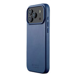 Mujjo iPhone 17 Pro Max Leather Case - MagSafe Kompatibel - Monaco Blue