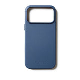 Mujjo iPhone 17 Pro Leather Case - MagSafe Kompatibel - Monaco Blue