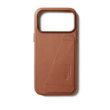 Mujjo iPhone 17 Pro Max Wallet Leather Case - MagSafe Kompatibel - Tan
